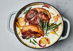 milk braised pork 2